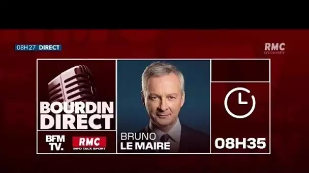 Bruno Le Maire invité de Bourdin Direct
