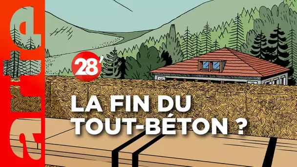 Béton, terre, paille et bois : pour une architecture hybride et raisonnée - 28 Minutes - ARTE