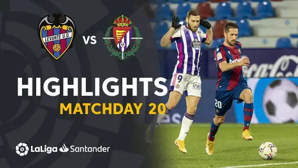 Highlights Levante UD vs Real Valladolid (2-2)