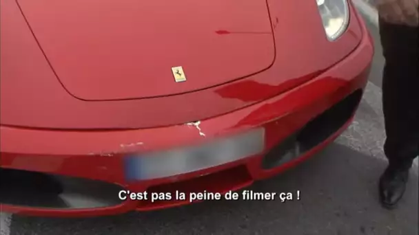 Sans permis il emboutit sa Ferrari de location