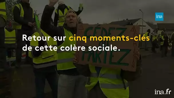 Les gilets jaunes, un mouvement social inédit en 5 dates | Franceinfo INA