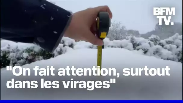 LE GRAND ANGLE - Neige et verglas: la tempête Caetano traverse la France