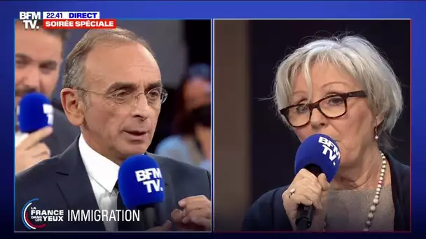 L'échange tendu entre une habitante d'Aubervilliers et Éric Zemmour