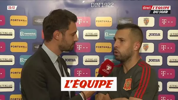 Jordi Alba «Neymar est surtout un joueur du PSG» - Foot - Qualif. Euro - ESP