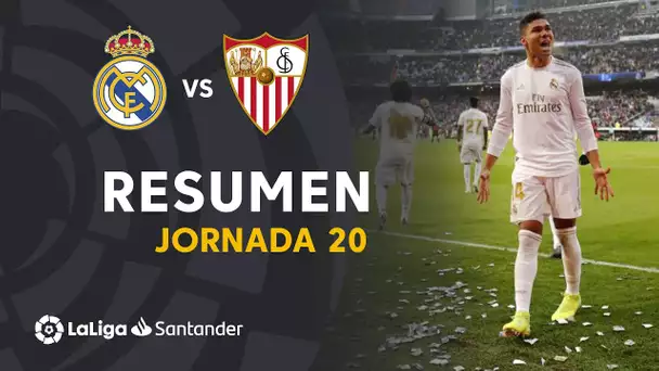 Resumen de Real Madrid vs Sevilla FC (2-1)