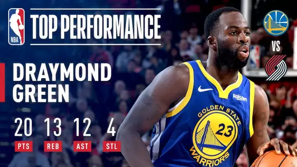 Draymond Green Records a Triple-Double in 3 Quarters! | May 18, 2019