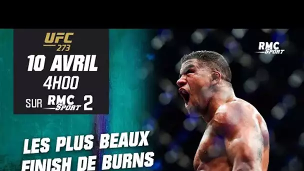 UFC : Les plus beaux finish de Gilbert Burns