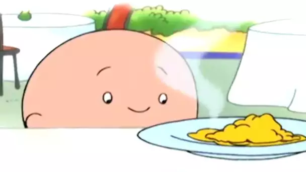 Caillou et la Nourriture Chaude | Caillou en Français