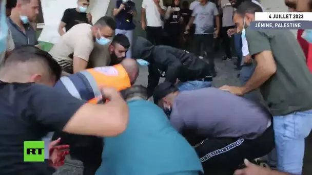 🇵🇸 Palestine : un manifestant de Jénine reçoit une balle dans la tête