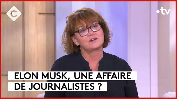 La croisade d’Elon Musk contre la presse - L’info en + - C à vous - 05/10/2023