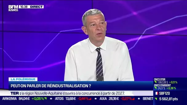 Nicolas Doze : Peut-on parler de réindustrialisation ?