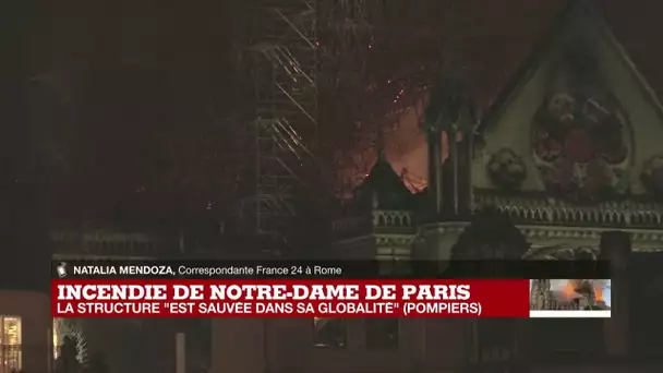 Réaction du Vatican après l'incendie de la cathédrale Notre-Dame de Paris