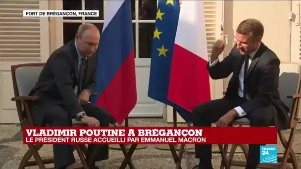 REPLAY - V. Poutine et E. Macron répondent aux journalistes