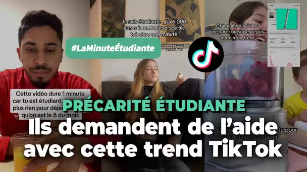 Les étudiants dénoncent leur précarité avec la trend #LaMinuteÉtudiante sur TikTok