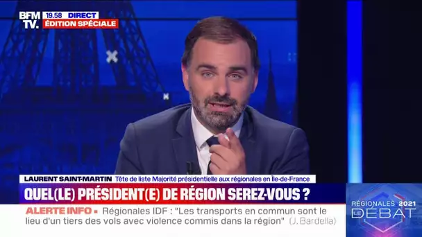 "Quel président de région serez-vous ?" La réponse de Laurent Saint-Martin