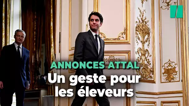 Gabriel Attal annonce 150 millions euros d’aide fiscale et sociale pour les agriculteurs