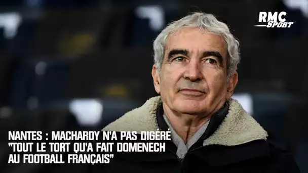 Nantes : MacHardy n'a pas digéré "tout le tort qu'a fait Domenech au football français"