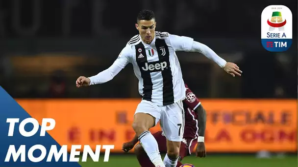 Ronaldo Wins Turin Derby | Torino 0-1 Juventus | Top Moment | Serie A