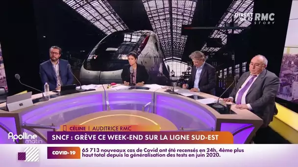 Céline, auditrice : "Cette grève à la SNCF, c'est irresponsable et irrespectueux"