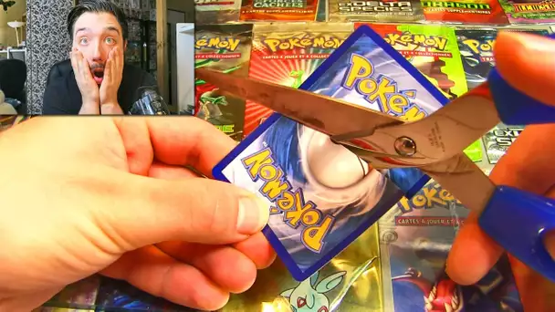 COUPE ou COUPE PAS MES CARTES POKEMON CHALLENGE !