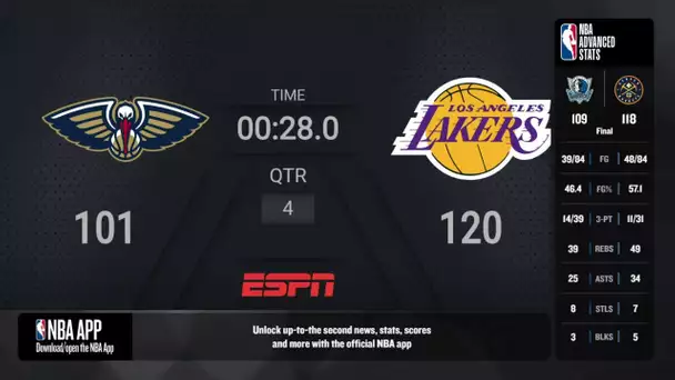 Cavs @ 76ers | NBA on ESPN Live Scoreboard
