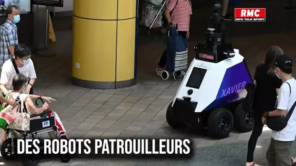 À Singapour, des robots patrouilleurs surveillent les mauvais comportements des habitants