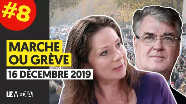 MARCHE OU GRÈVE #7 : SCANDALE DELEVOYE, AU COEUR D’UN BLOCAGE, MONIQUE PINÇON-CHARLOT - 13 DÉCEMBRE