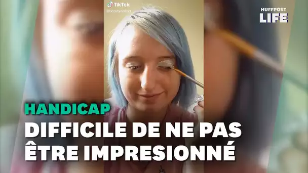 Aveugle, elle partage sa passion pour le maquillage sur TikTok