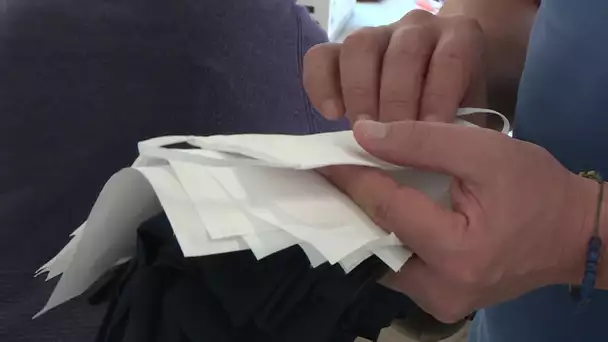 Face à l'inquiétude des parents, des masques taille enfant sont imaginés et fabriqués à Toulouse