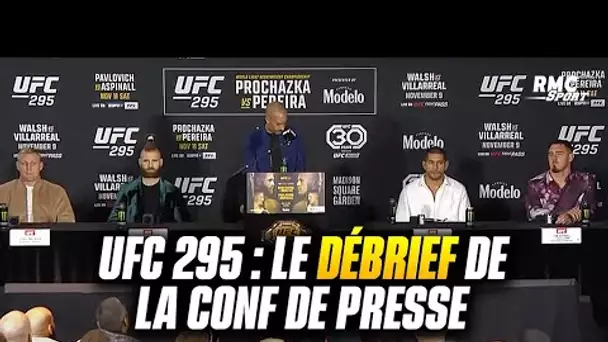 UFC 295 - Debrief de la conférence de presse avec nos consultants depuis New York