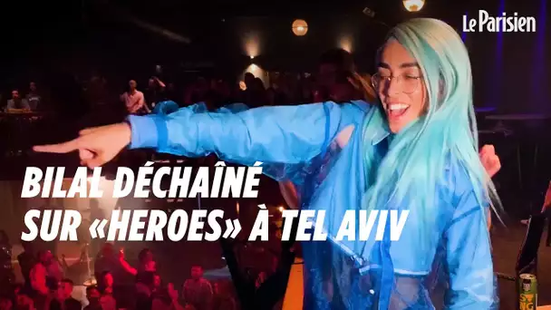 Eurovision : Bilal Hassani déchaîné sur «Heroes» au Theatre Club de Tel Aviv