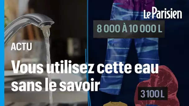 « L'eau virtuelle », cette eau que vous consommez sans ouvrir le robinet