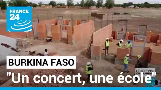 Burkina Faso : "un concert, une école", un projet lancé par le rappeur Huguo Boss • FRANCE 24