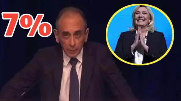 Résultats présidentielle 2022 : Eric Zemmour appelle à voter Marine Le Pen au deuxième tour