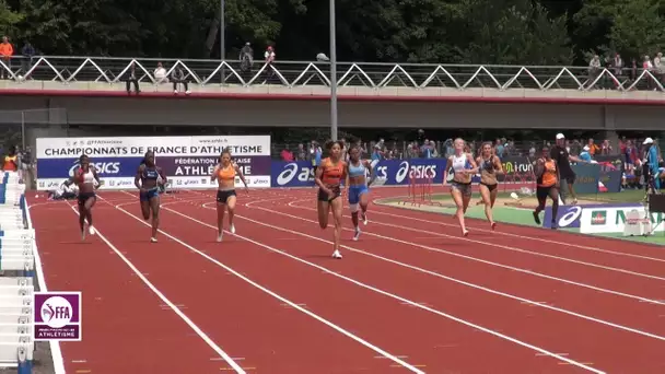 Dreux 2017 : Finale 200 m Juniors Filles (Estelle Raffai en 23&#039;&#039;73)