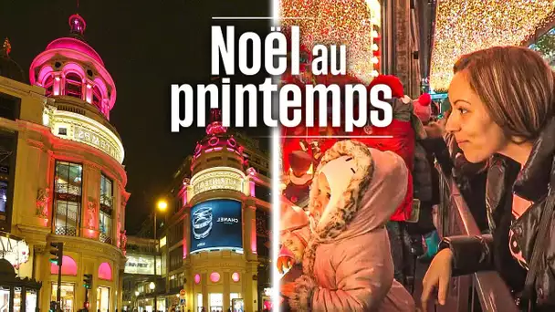 Dans les coulisses du plus grand magasin parisien à Noël