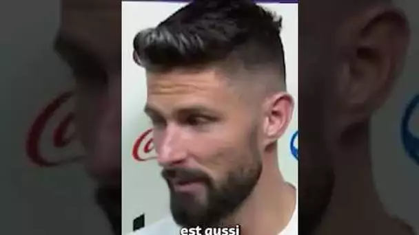 Giroud explique son "Je t'aime" à Mbappé ! #ShortsFIFAWorldCup #shorts #football