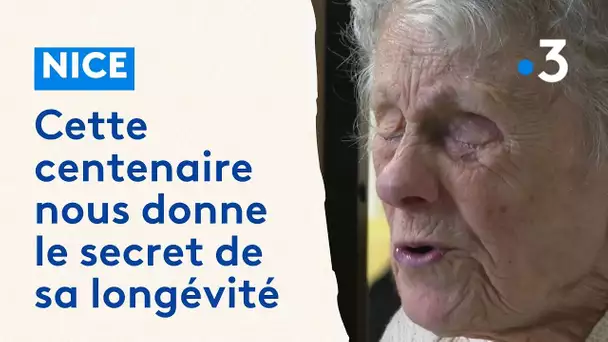 100 ans de joie de vivre, c'est le secret de la longévité de cette non-voyante de Nice