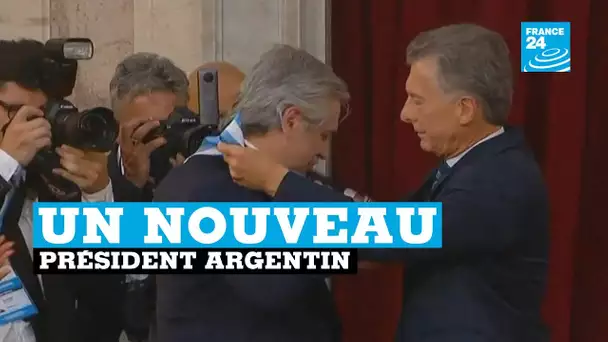 Le nouveau président argentin Alberto Fernandez a été investi