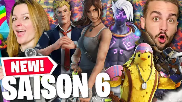 SAISON 6 FORTNITE : ON ACHÈTE LE PASSE DE COMBAT DE LA SAISON 6 ET ON DEBLOQUE LE PREMIER SKIN !