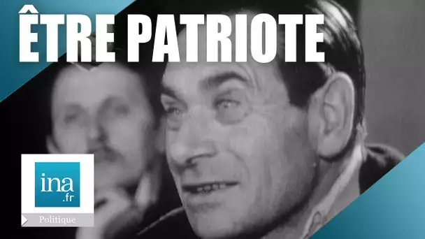 1970 :  Être patriote, qu'est ce que c'est ? | Archive INA