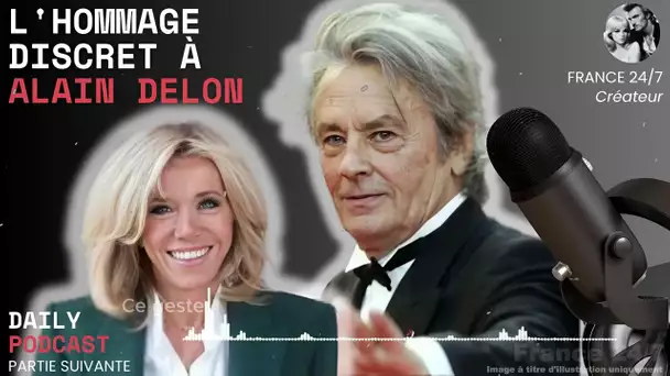 L'hommage discret à Alain Delon