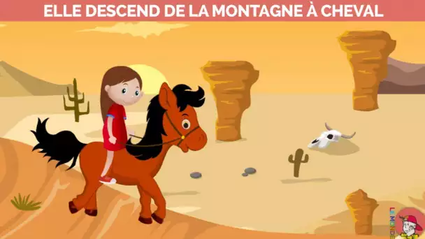 Le Monde d&#039;Hugo - Elle descend de la montagne à cheval - Version karaoke