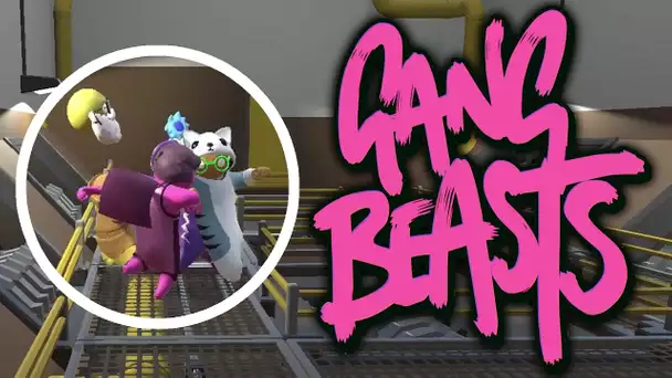 IL PERD LA TÊTE ! | GANG BEASTS MULTI ONLINE COOP