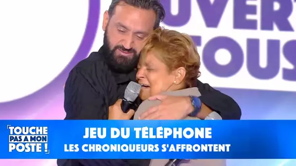 Les chroniqueurs s'affrontent au jeu du téléphone !