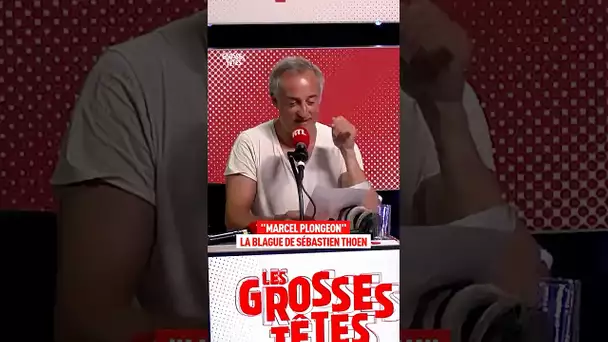 « Marcel Plongeon » : La blague de Sébastien Thoen