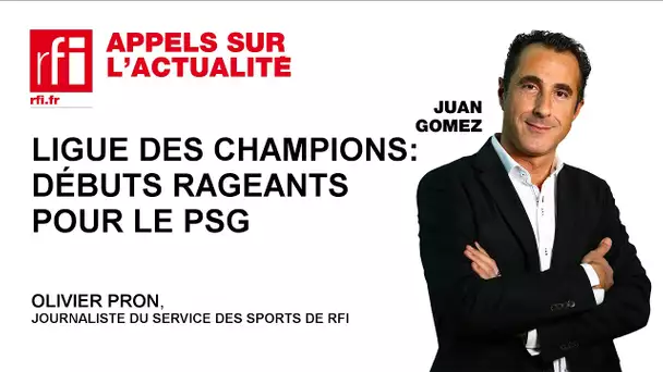 Ligue des Champions : débuts rageants pour le PSG
