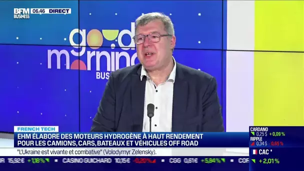 Didier Arénal (EHM) : EHM veut décarboner l'industrie du transport grâce à son moteur à hydrogène