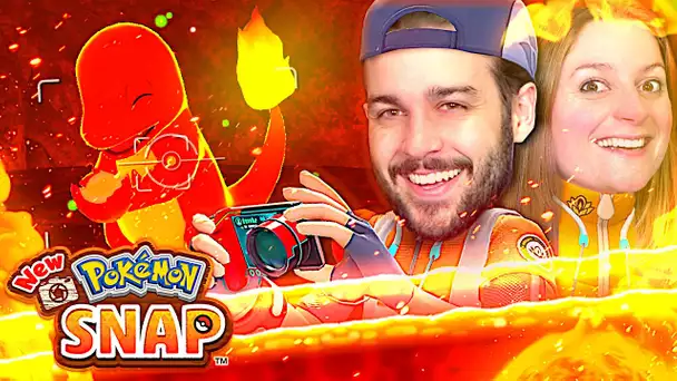 ON A TROUVÉ PLEIN DE SALAMECHE DANS LE VOLCAN ! NEW POKEMON SNAP EPISODE 5 NINTENDO SWITCH