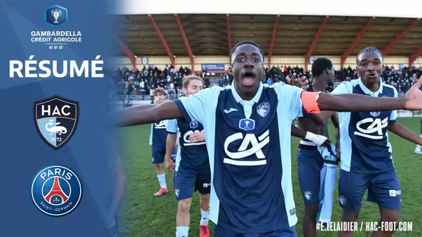 16es I Le bon coup du Havre AC face au Paris-SG (1-0) - Coupe Gambardella-Crédit Agricole 2021-2022